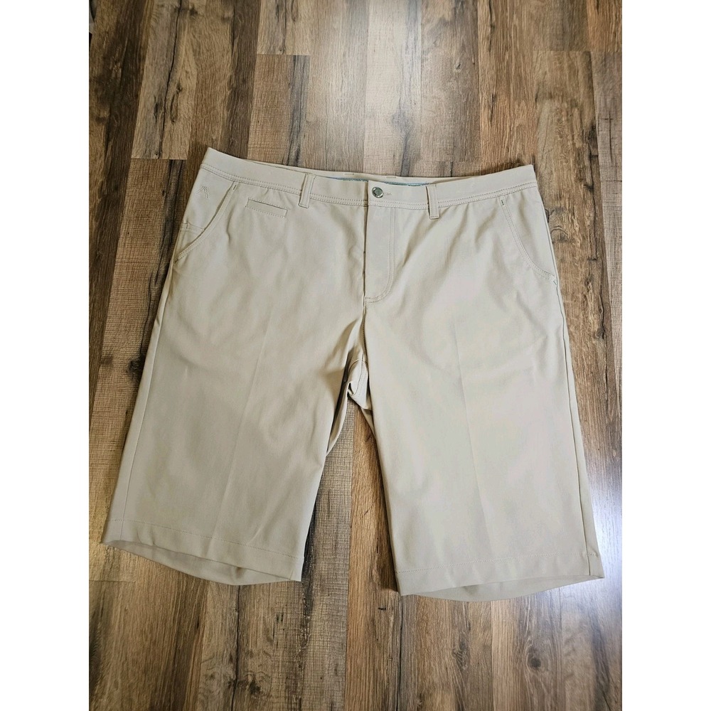 Alberto Golf Master 3XDry Superfit Cooler Khaki Golf Shorts Men's EU58/US42